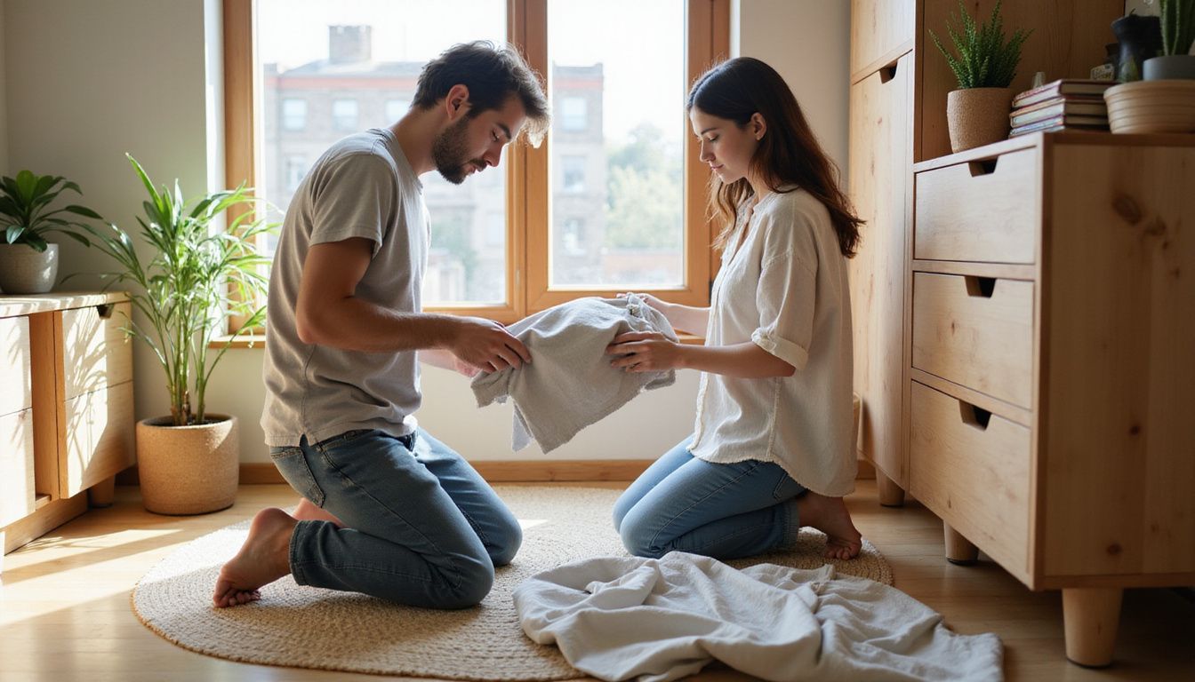 View of How to Declutter Your Small Apartment (Decluttering Plan)